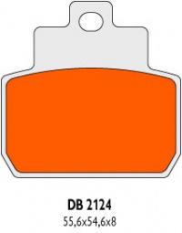 Brzdové obloženie DB2124RDN