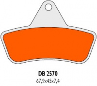 Brzdové obloženie DB2570QDN