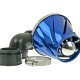 Vzduchový filter Power Helix 28-35mm modrý