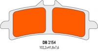 Brzdové obloženie Delta Braking DB2154RDN